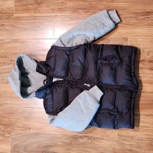Swiss Cross puffy jacket